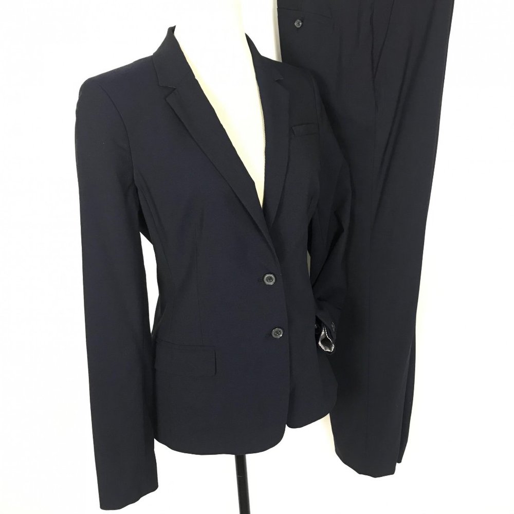 Banana Republic Blue 2 Pc Suit Career Sz 10